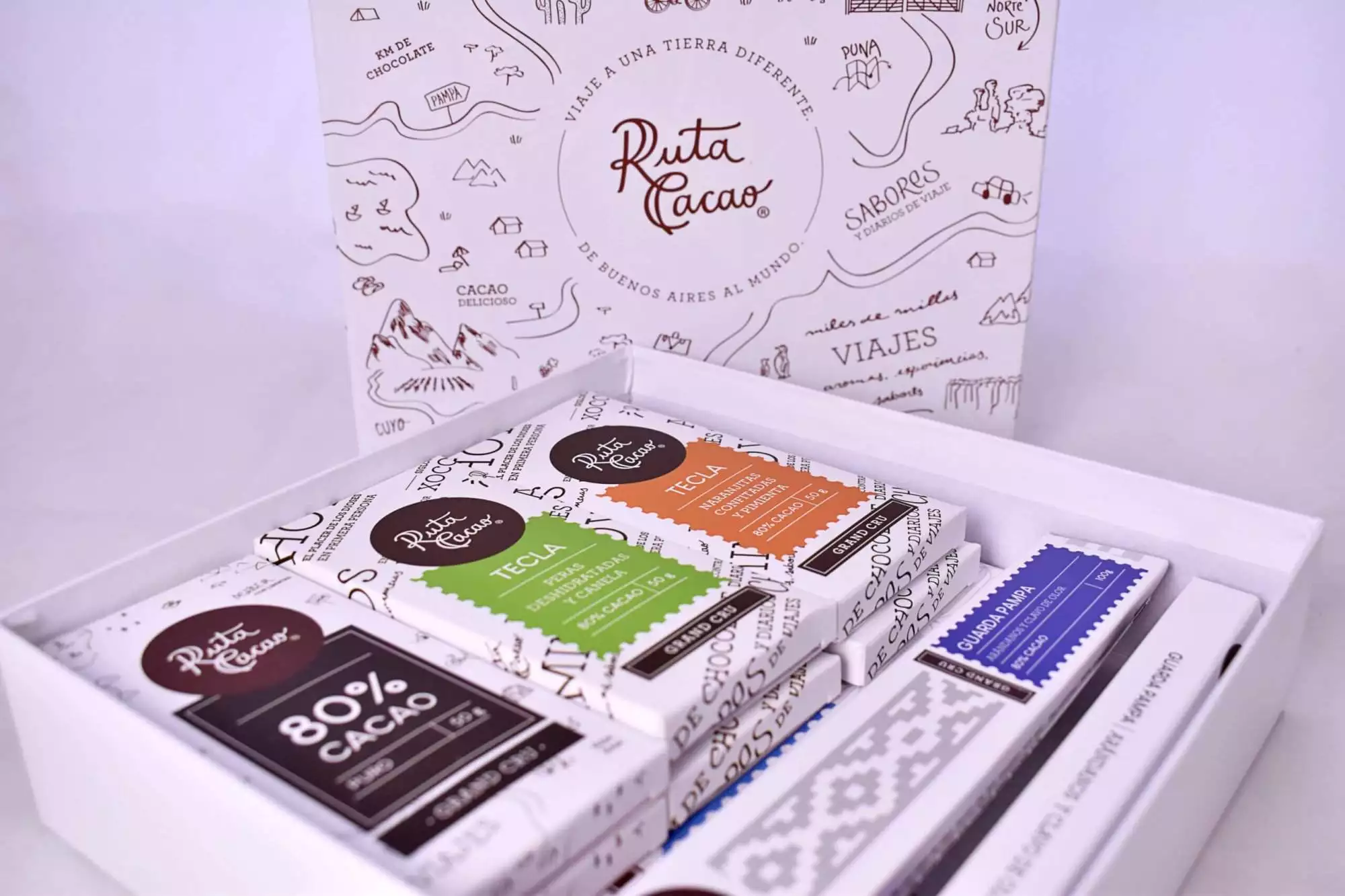 Caja 80% cacao grand cru